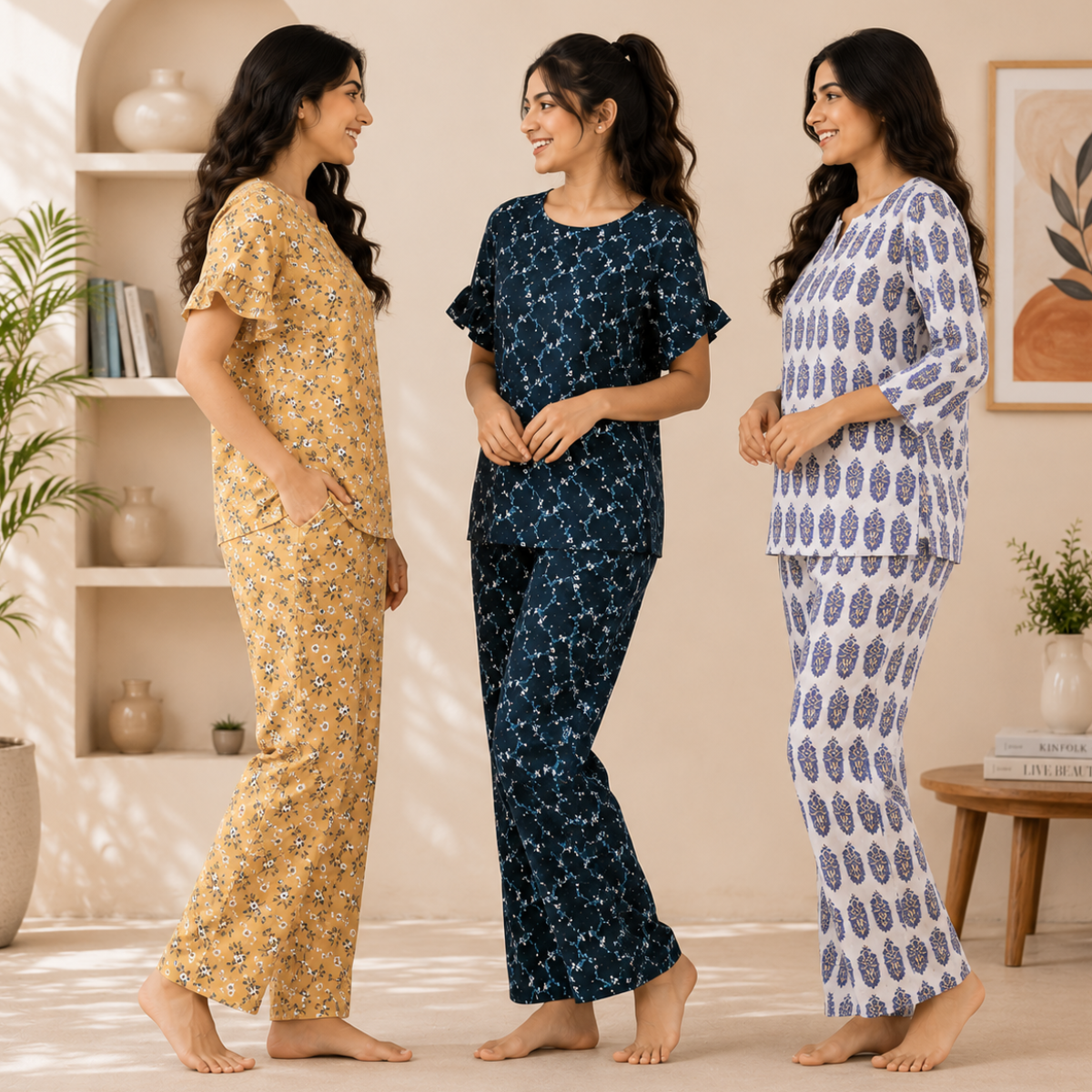 3 Combo Night Suit For Women ( N4 )