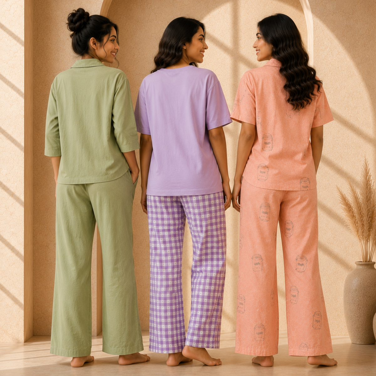 3 Women's Daily Comfort Night Suit ( S4 )