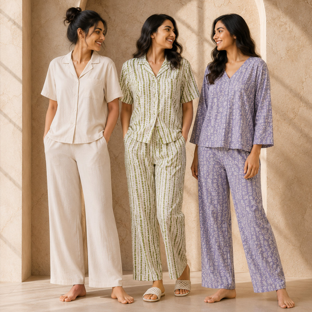 3 Women's Daily Comfort Night Suit ( S5 )