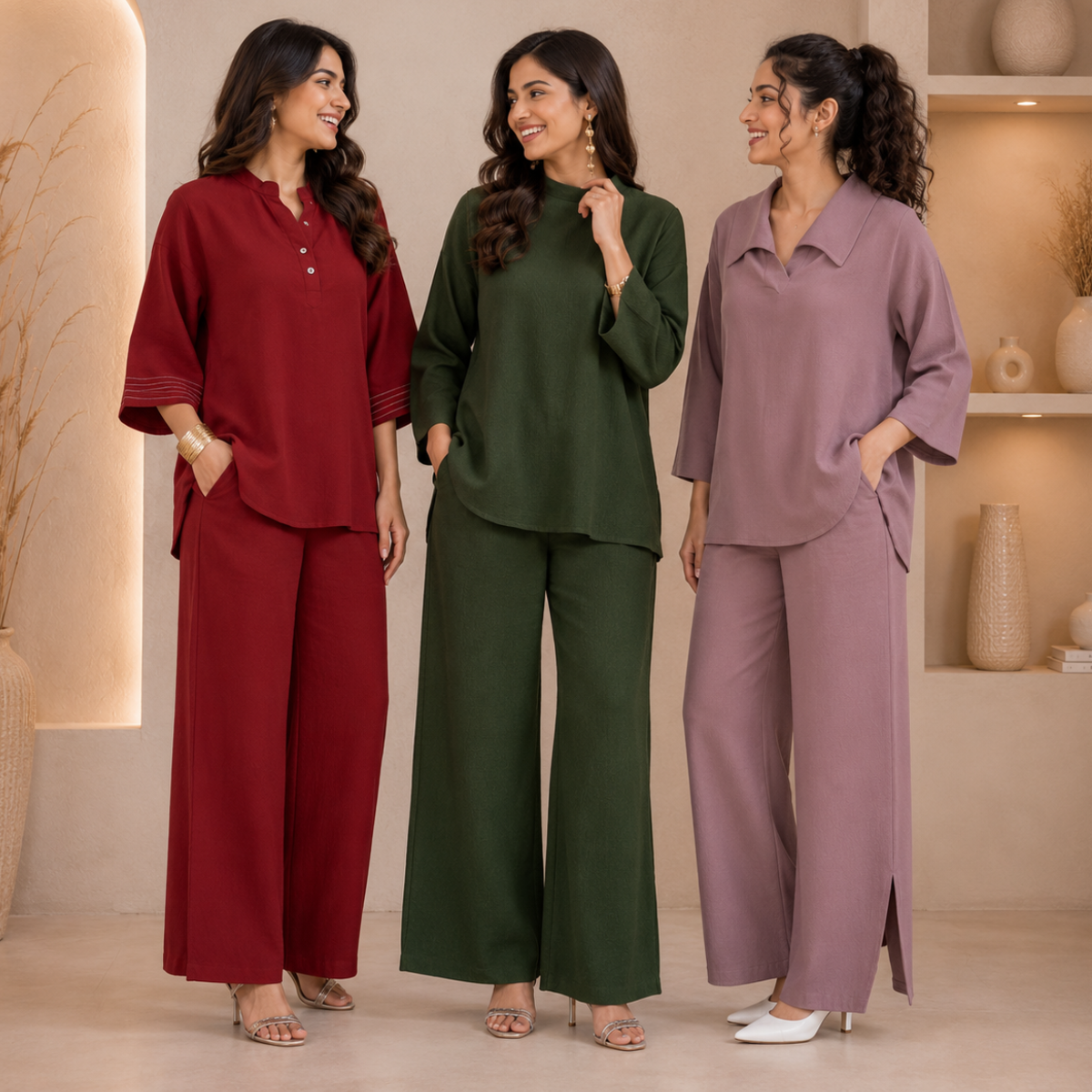 3 Combo Women's Co-Ord Sets ( C6 )
