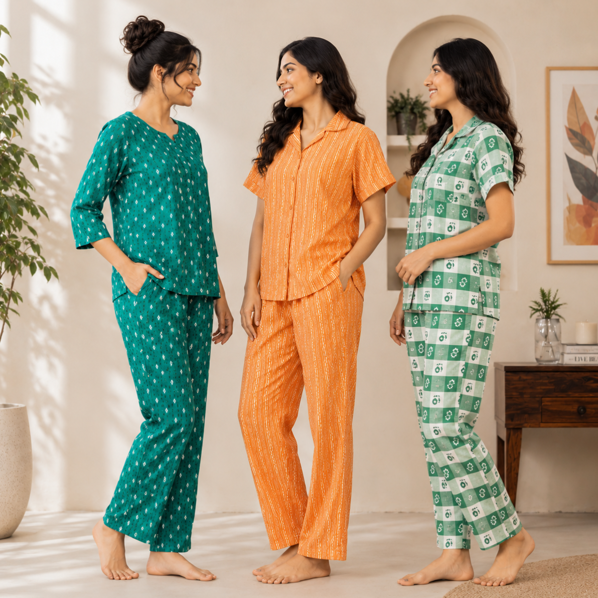 3 Combo Night Suit For Women ( N6 )