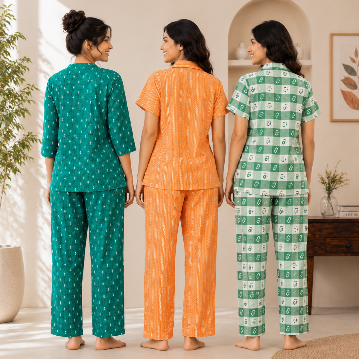 3 Combo Night Suit For Women ( N6 )