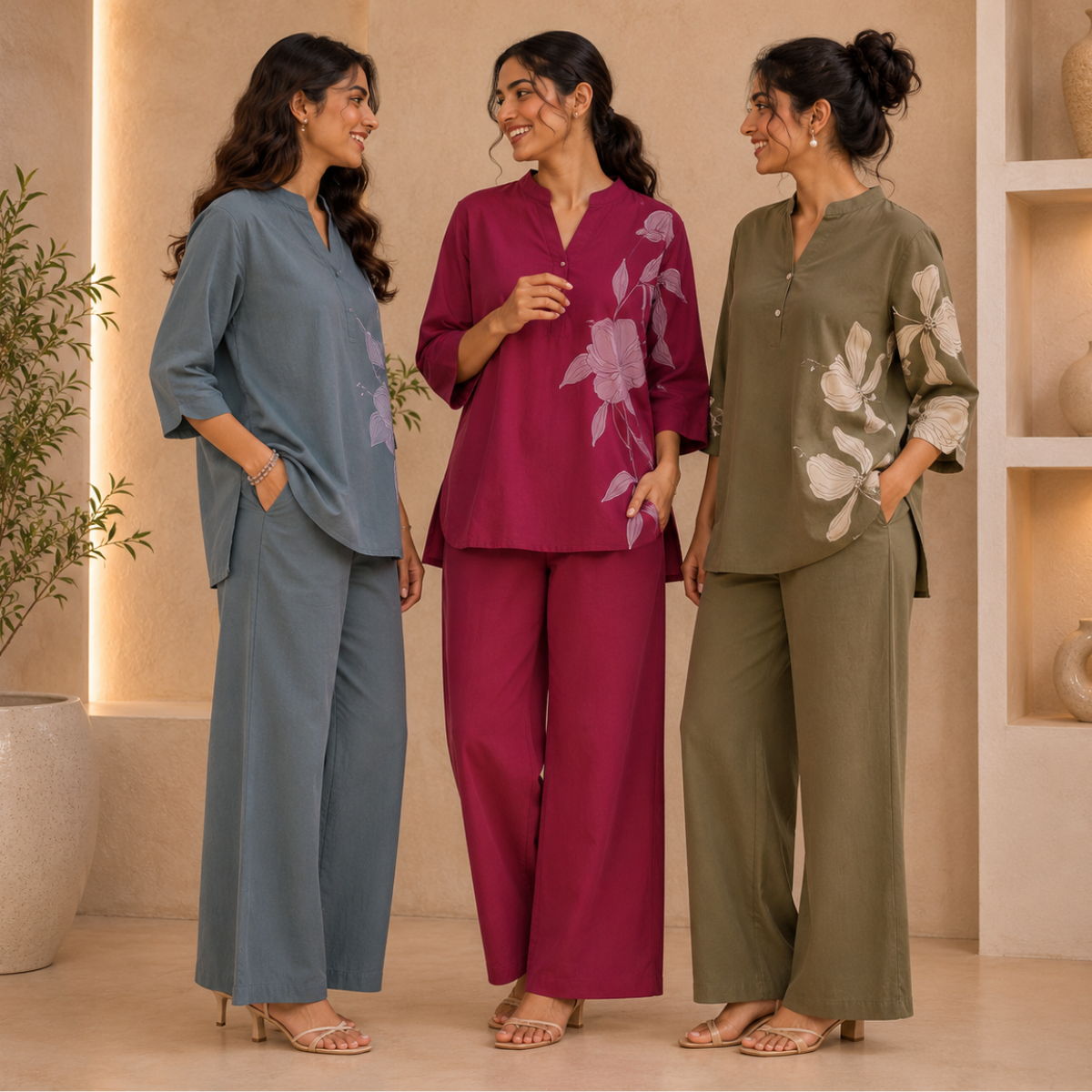 3 Combo Women's Co-Ord Sets ( C7 )
