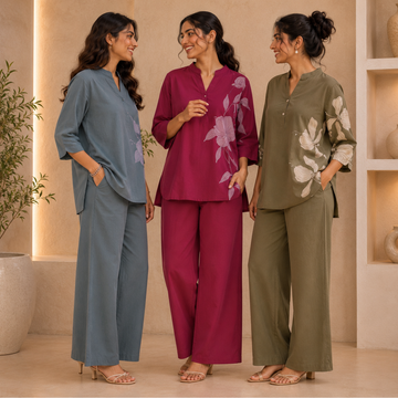 3 Combo Women's Co-Ord Sets ( C7 )