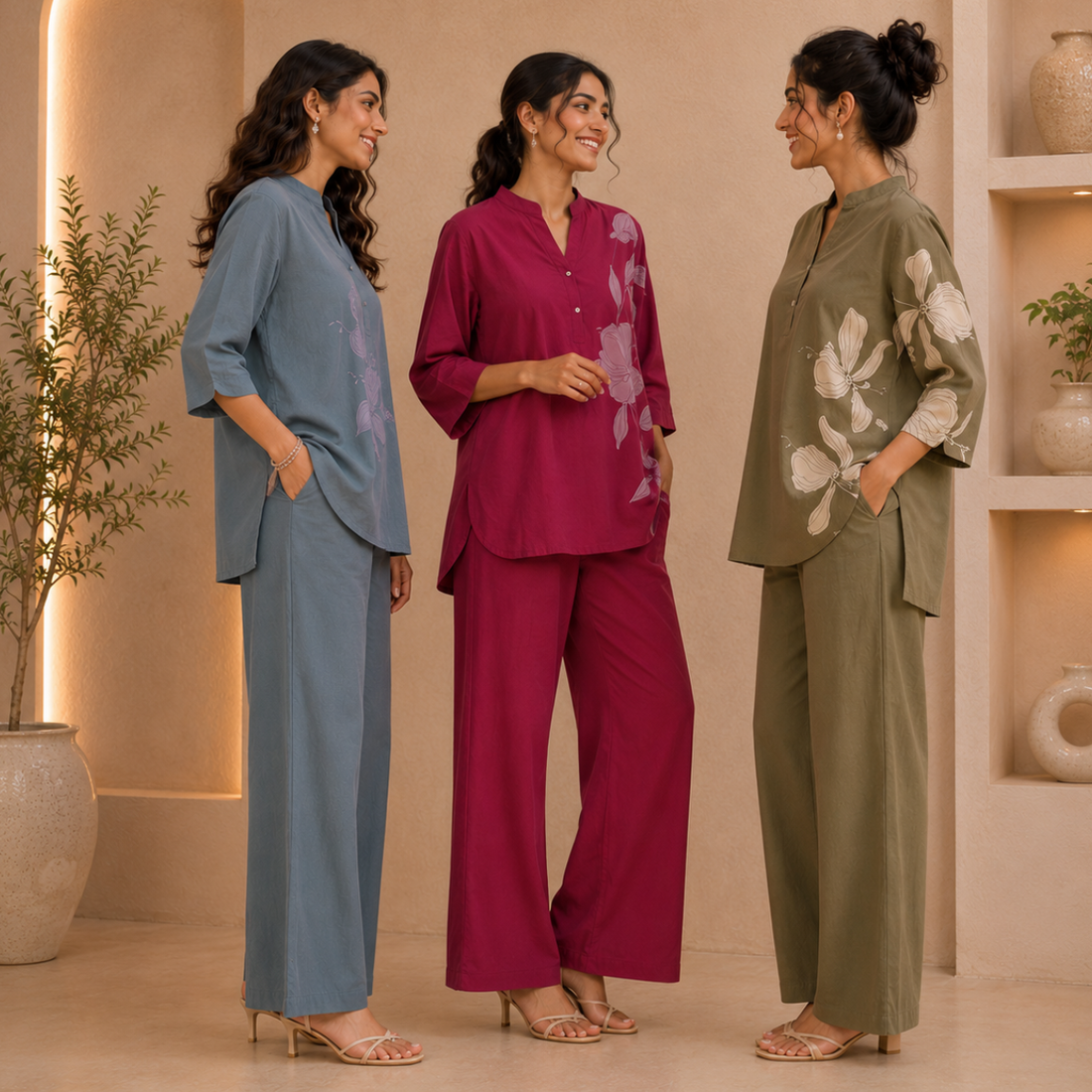 3 Combo Women's Co-Ord Sets ( C7 )