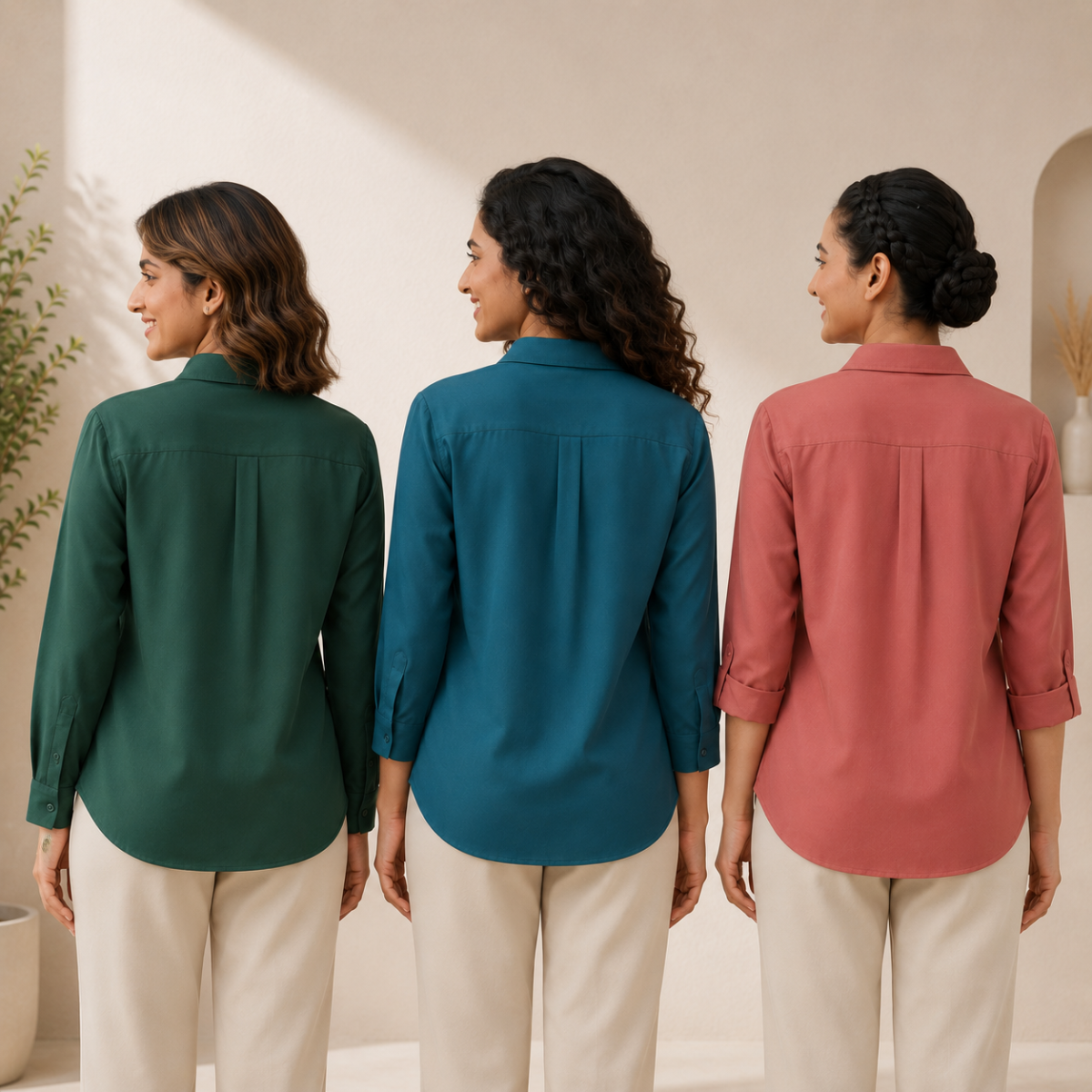 Women's Relaxed Fit Shirts ( S3 )
