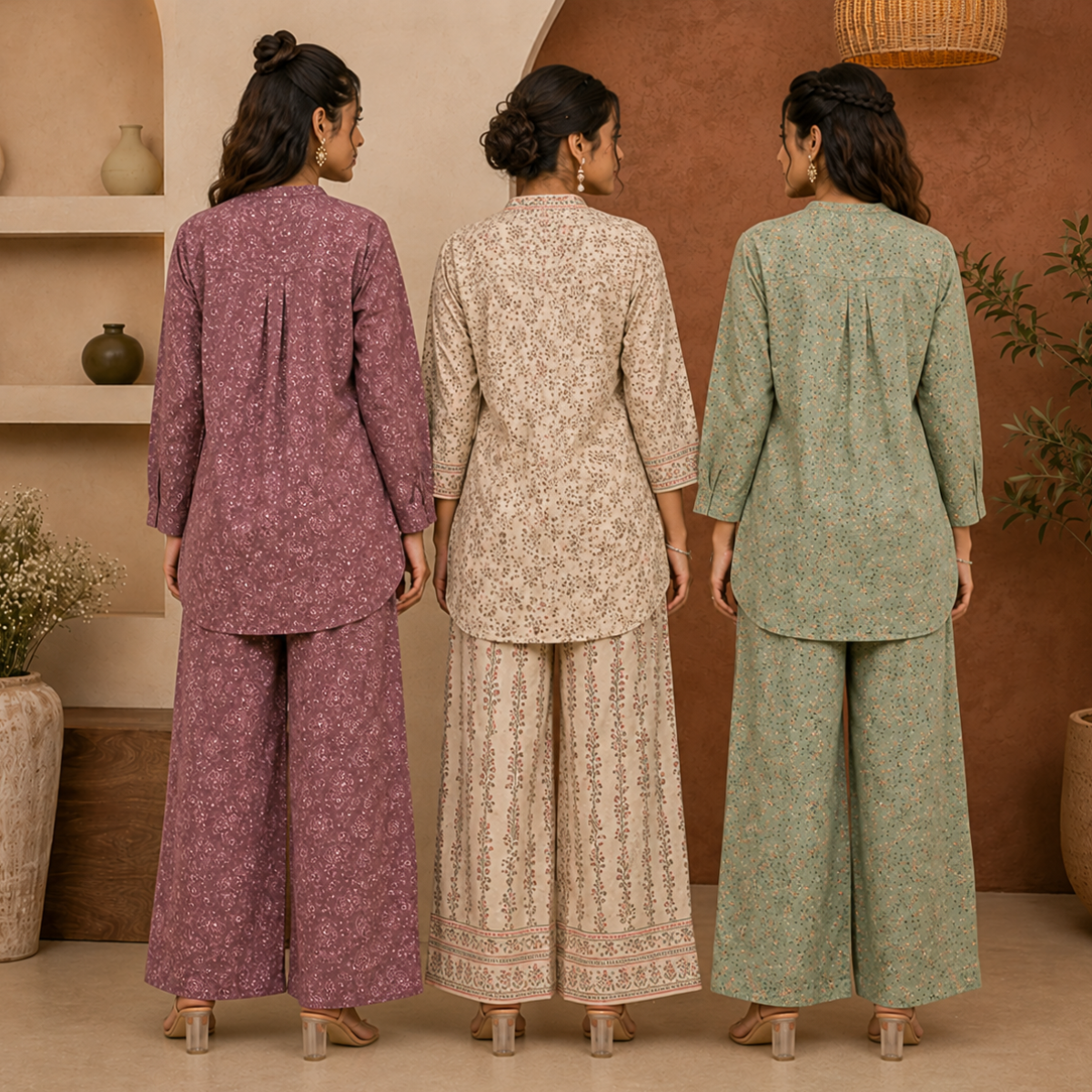 3 Combo Women's Co-Ord Sets ( C9 )