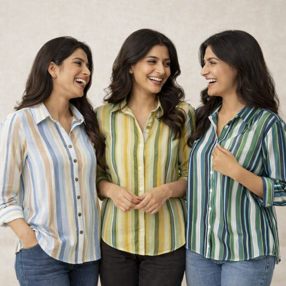 Women's Relaxed Fit Shirts ( S5 )