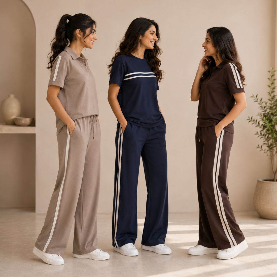 3 Cotton T-Shirt With Bottom (T-10)
