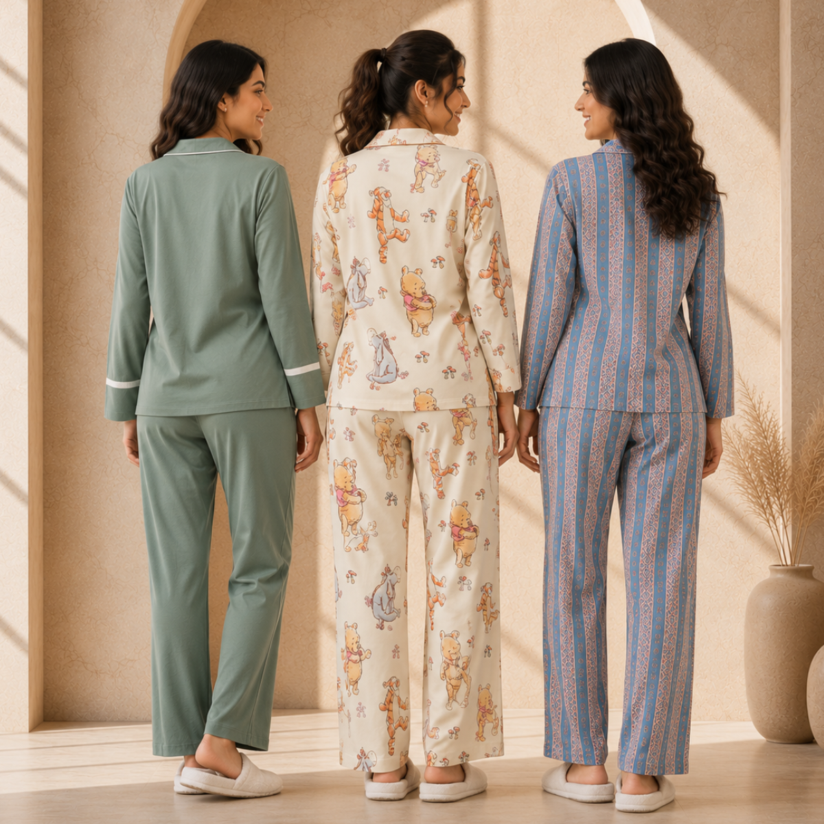 3 Women's Daily Comfort Night Suit ( S1 )