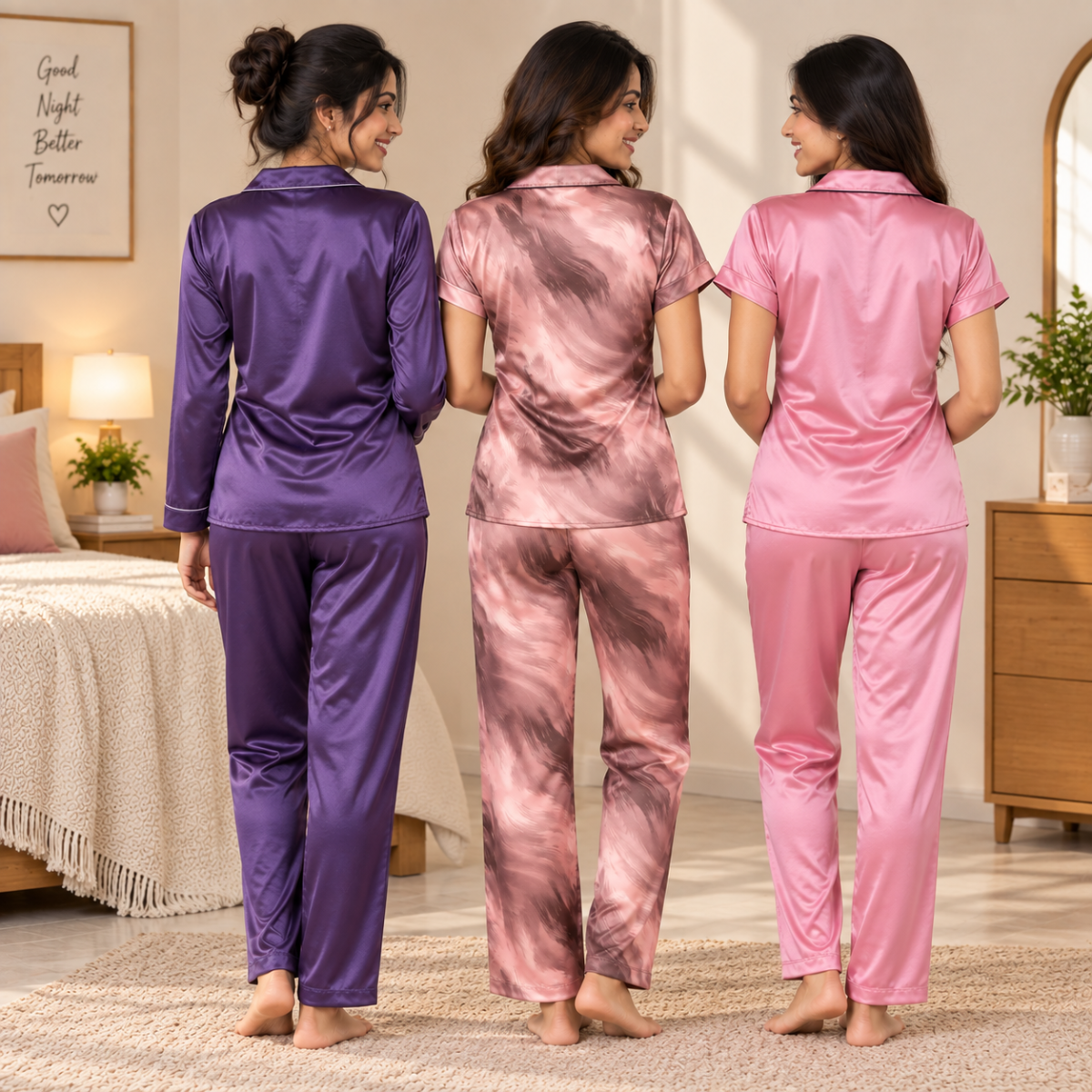 3 Women’s Relaxed Nightwear Set ( NS-1 )