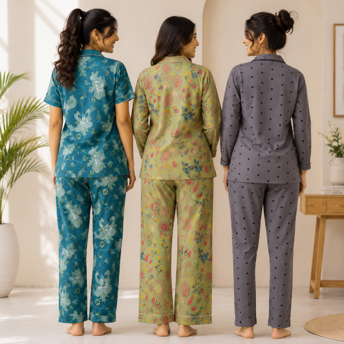 3 Combo Night Suit For Women ( N2 )