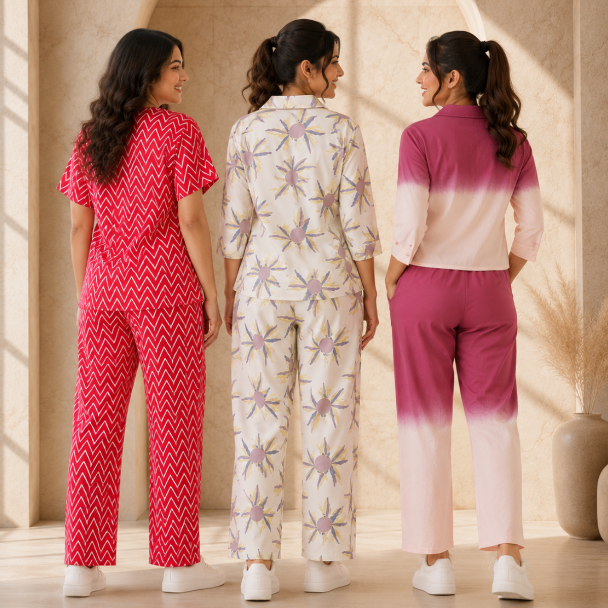 3 Women's Daily Comfort Night Suit ( S2 )