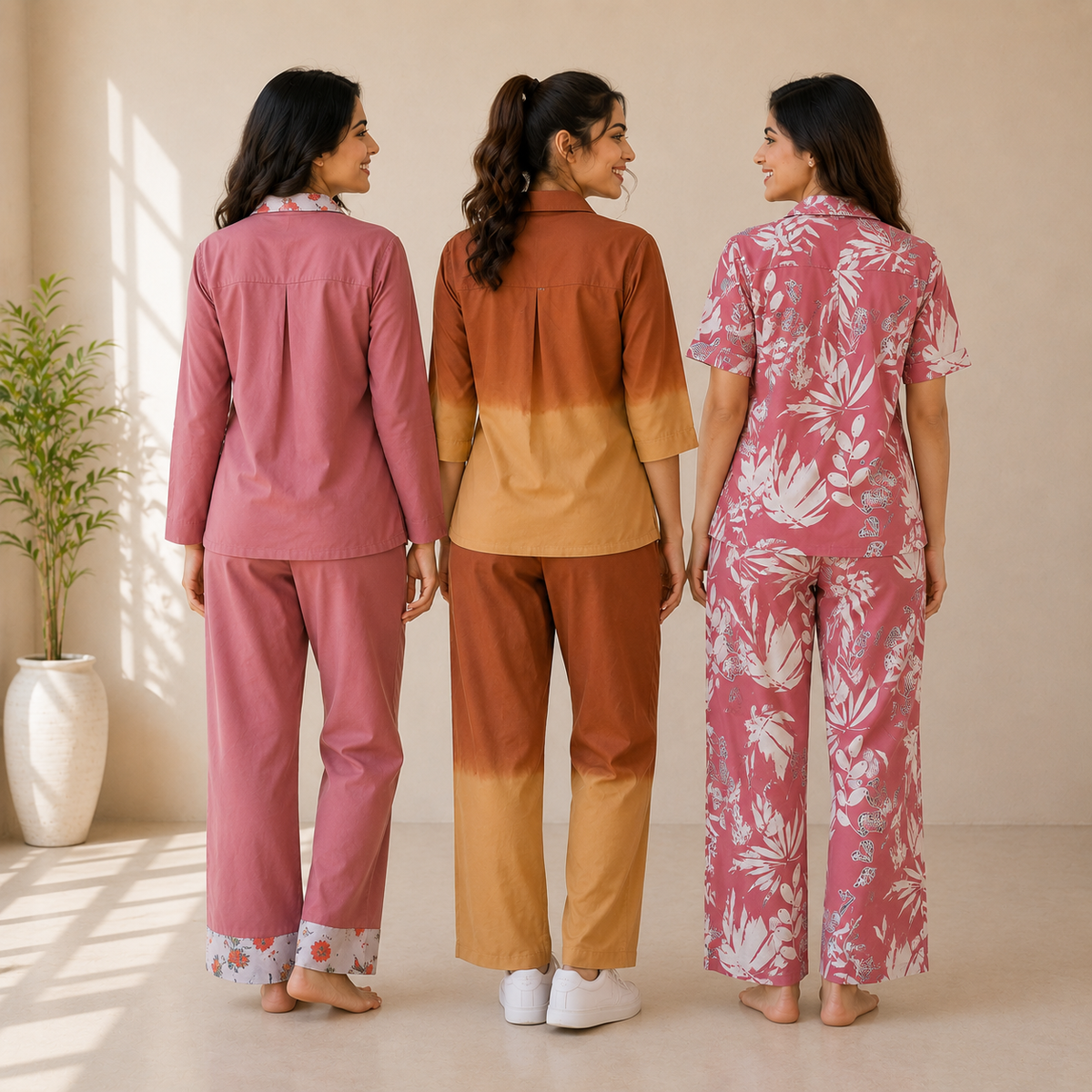 Combo 3 Women's Night Suit | Cotton (N-4)